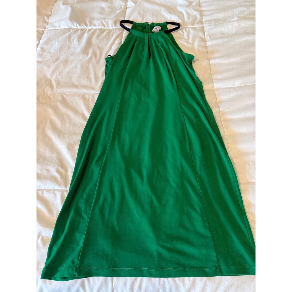 Worthington Green Halter Neck Keyhole A-Line Cocktail Dress Small